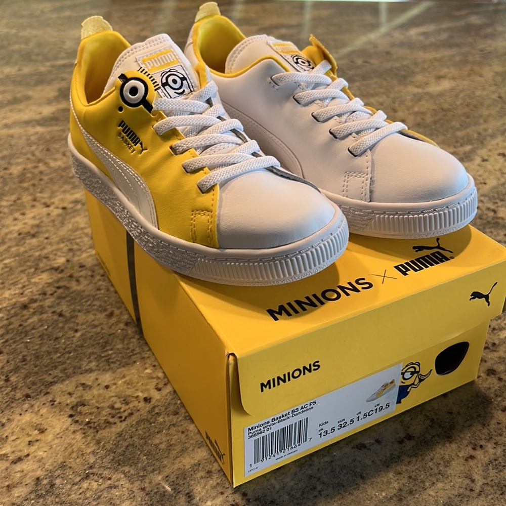 Minions x Puma collaboration Sneaker little kids